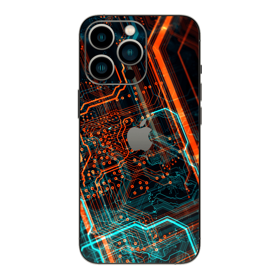 iPhone 15 Pro MAX SIGNATURE NEON PCB Board Skin - Premium Protective Skin Wrap Sticker Decal Cover by QSKINZ | qskinnz.com
