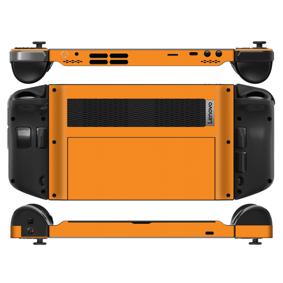 Lenovo Legion Go Luxuria Sunrise Orange Matt 3D Textured Skin Wrap Sticker Decal Cover Protector by EasySkinz | EasySkinz.com