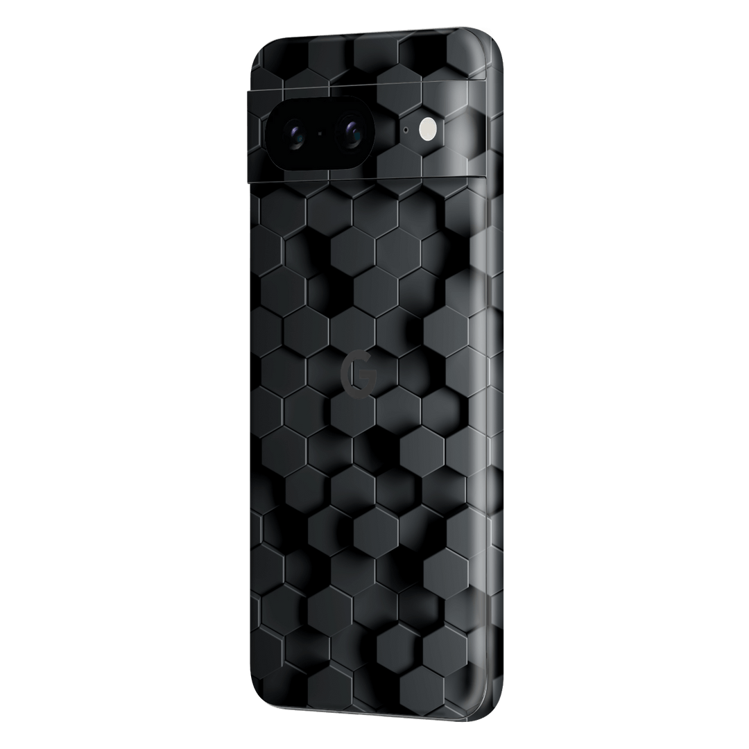 Google Pixel 8 (2023) Print Printed Custom SIGNATURE Hexagonal Reaction Skin Wrap Sticker Decal Cover Protector by EasySkinz | EasySkinz.com