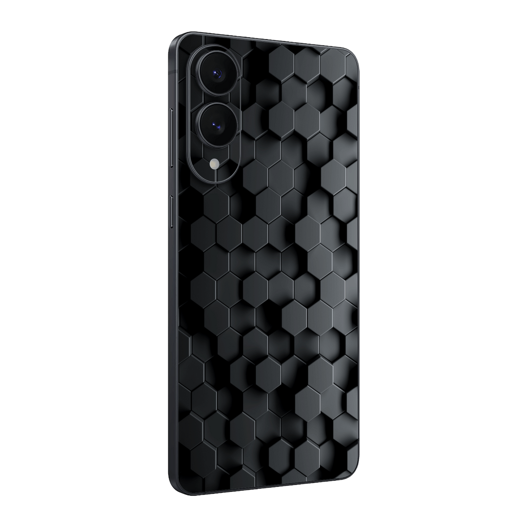Samsung Galaxy S25 EDGE Print Printed Custom SIGNATURE Hexagonal Reaction Skin Wrap Sticker Decal Cover Protector by QSKINZ | qskinnz.com
