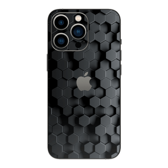 iPhone 15 PRO SIGNATURE Hexagonal Reaction Skin - Premium Protective Skin Wrap Sticker Decal Cover by QSKINZ | qskinnz.com
