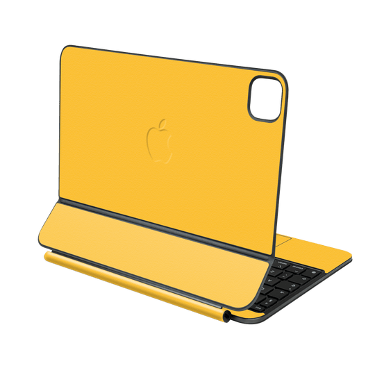 Magic Keyboard for iPad PRO 11” (M4, 2024) Luxuria Tuscany Yellow Matt 3D Textured Skin Wrap Sticker Decal Cover Protector by QSKINZ | qskinnz.com