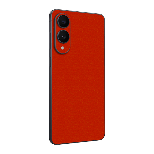 Samsung Galaxy S25 EDGE  Luxuria Red Cherry Juice Matt 3D Textured Skin Wrap Sticker Decal Cover Protector by QSKINZ | qskinnz.com
