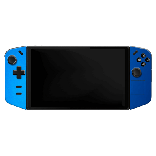 Lenovo Legion Go Satin Blue Metallic Matt Matte Skin Wrap Sticker Decal Cover Protector by EasySkinz | EasySkinz.com