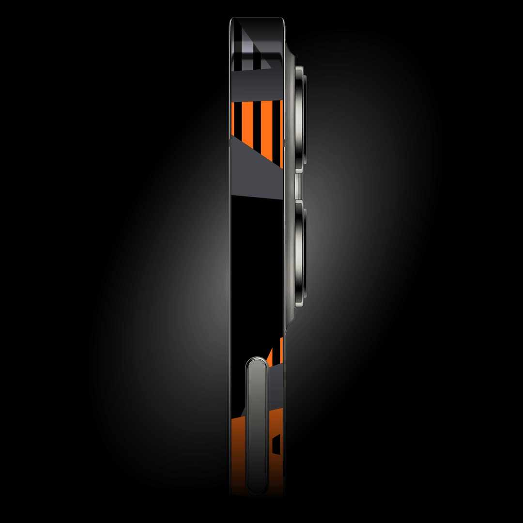 iPhone 15 Plus SIGNATURE Sharp-Edged Orange CAMO Skin - Premium Protective Skin Wrap Sticker Decal Cover by QSKINZ | qskinnz.com