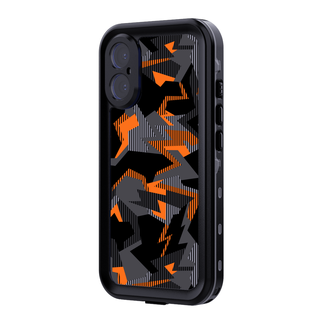 Custom IP68 Waterproof Case for iPhone 16 Plus