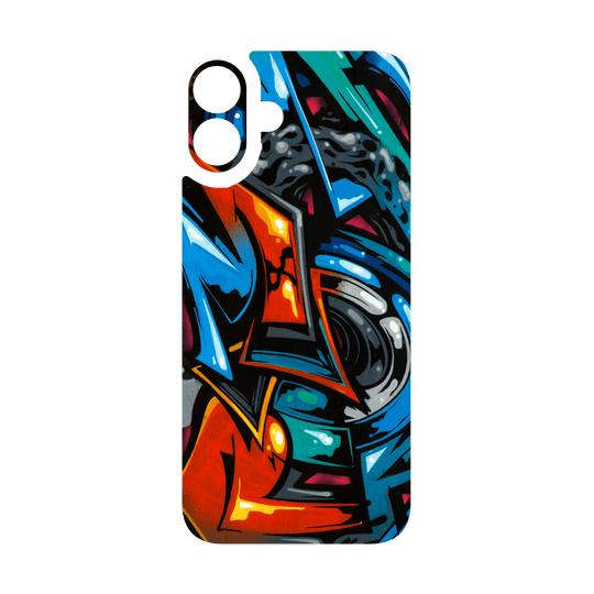 iPhone 16 Plus Qcaze - SIGNATURE Street Art Graffiti (Case + Skin Kit)