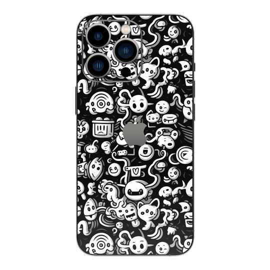 iPhone 15 Pro MAX SIGNATURE Pictogram Party Skin - Premium Protective Skin Wrap Sticker Decal Cover by QSKINZ | qskinnz.com