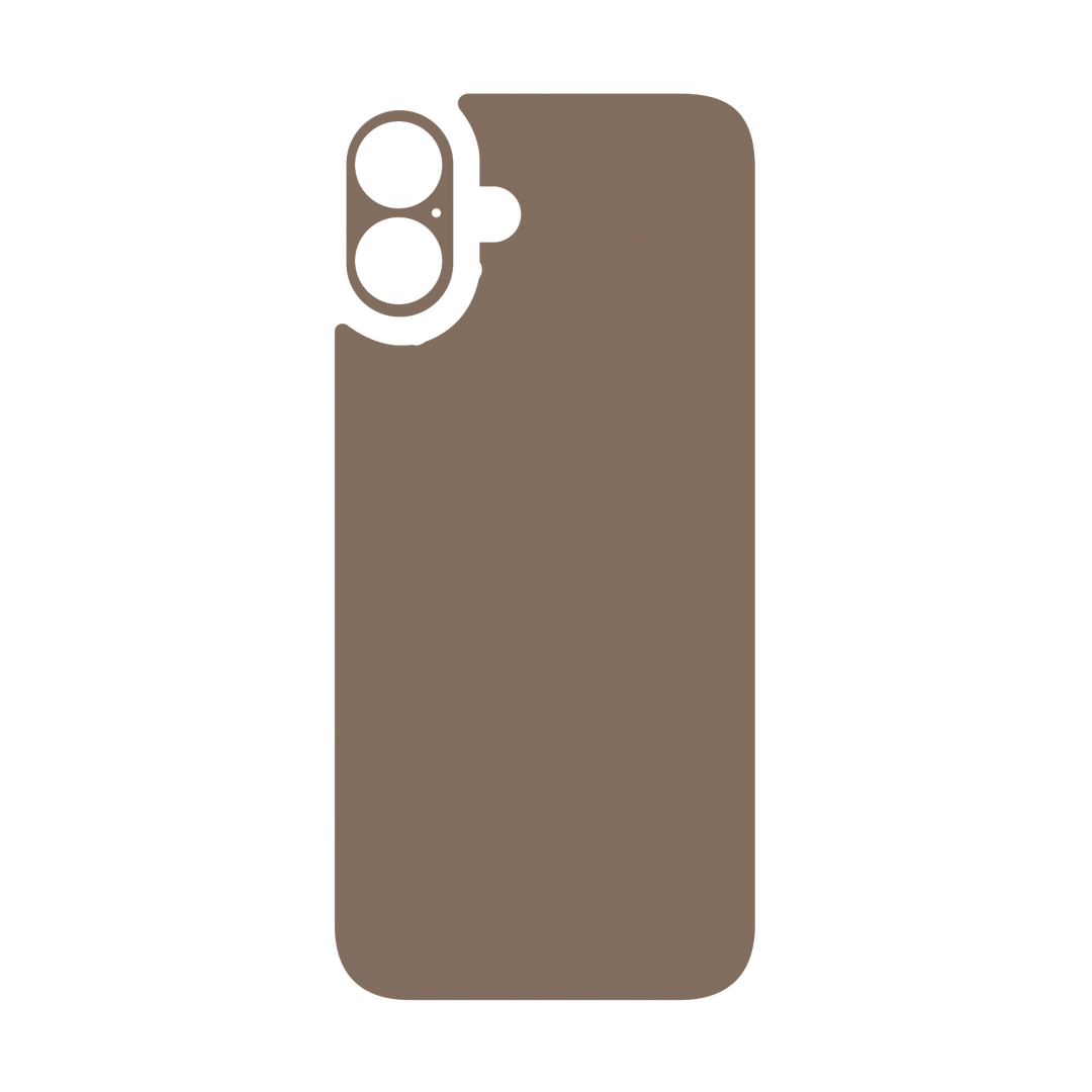 iPhone 16 Qcaze - Soft-Touch MOCHA Taupe StealthMatte (Case + Skin Kit)