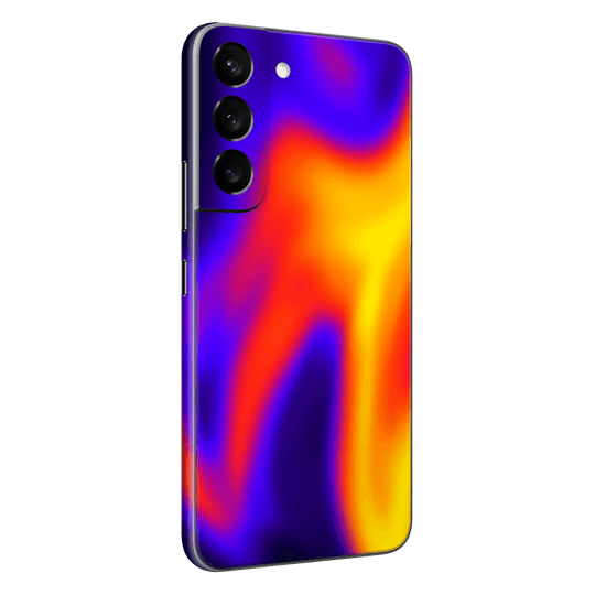 Samsung Galaxy S22+ PLUS Print Printed Custom SIGNATURE Infrablaze Infrared Thermal Neon Skin Wrap Sticker Decal Cover Protector by QSKINZ | qskinnz.com