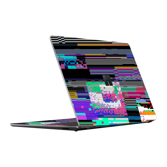 Surface Laptop 5, 15" Print Printed Custom SIGNATURE Glitchscape Glitch No Signal Colours Skin Wrap Sticker Decal Cover Protector by QSKINZ | qskinnz.com
