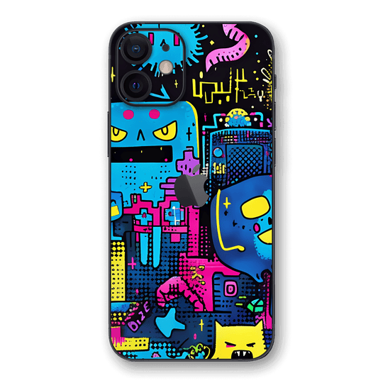 iPhone 12 SIGNATURE Arcade Rave Skin - Premium Protective Skin Wrap Sticker Decal Cover by QSKINZ | qskinnz.com