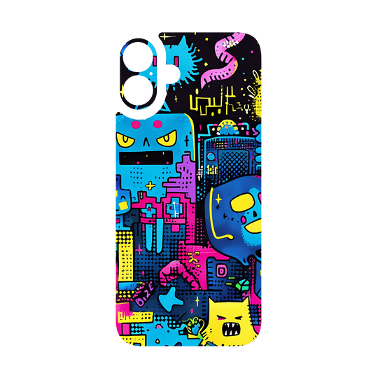 iPhone 16 Plus Qcaze - SIGNATURE Arcade Rave (Case + Skin Kit)