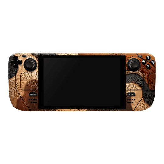 Steam Deck Oled Print Printed Custom SIGNATURE Dune Écru Neutral Earth Colours Skin Wrap Sticker Decal Cover Protector by QSKINZ | qskinnz.com