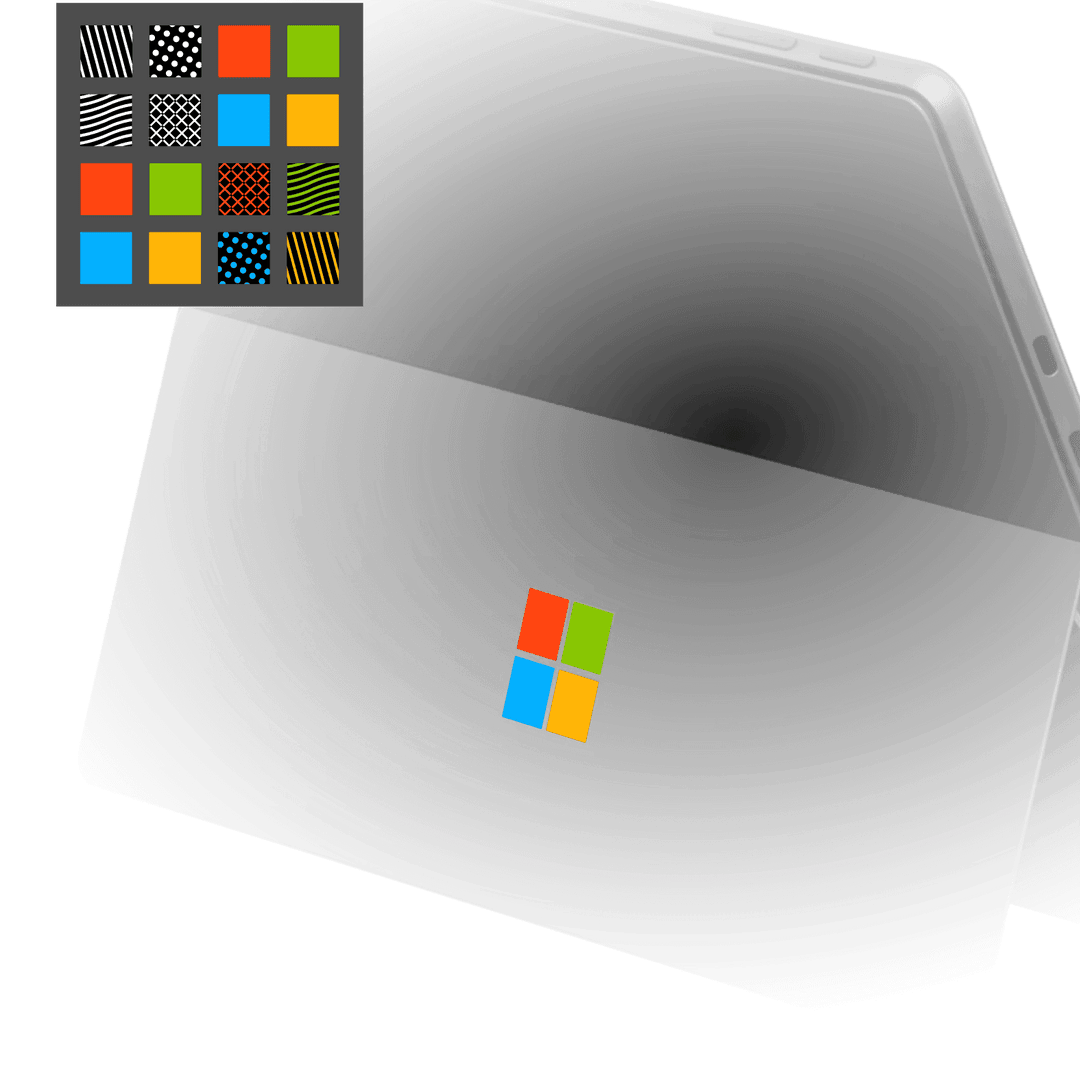 Surface Pro 9 SIGNATURE Black & White Madness Skin