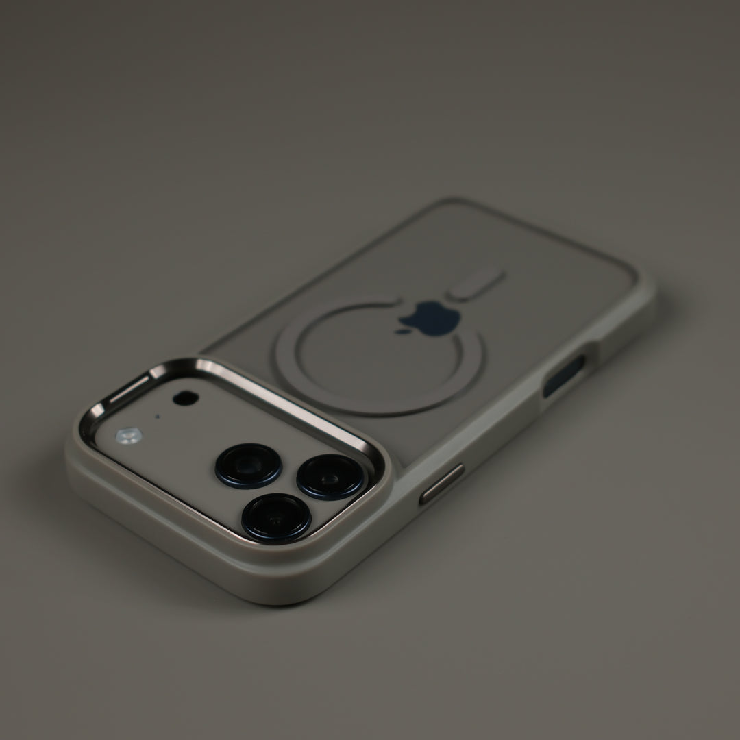 iPhone 17 Pro Max QCAZE DUO - MystiQ Grey matching Skin + Case