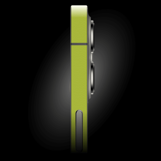 iPhone 12 PRO LUXURIA Lime Green Textured Skin