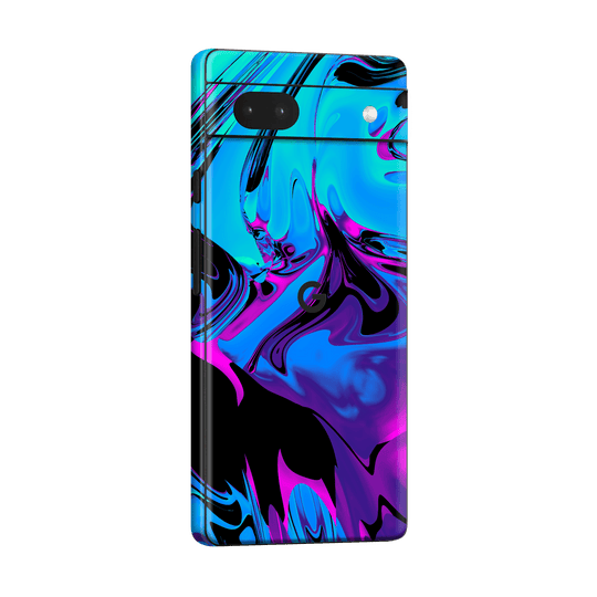 Google Pixel 6a (2022) Print Printed Custom Signature Rainy Night in Bangkok Skin Wrap Sticker Decal Cover Protector by EasySkinz | EasySkinz.com