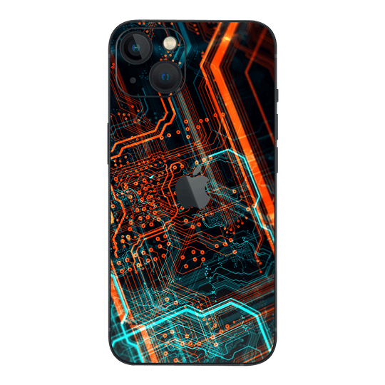 iPhone 13 MINI SIGNATURE NEON PCB Board Skin - Premium Protective Skin Wrap Sticker Decal Cover by QSKINZ | qskinnz.com