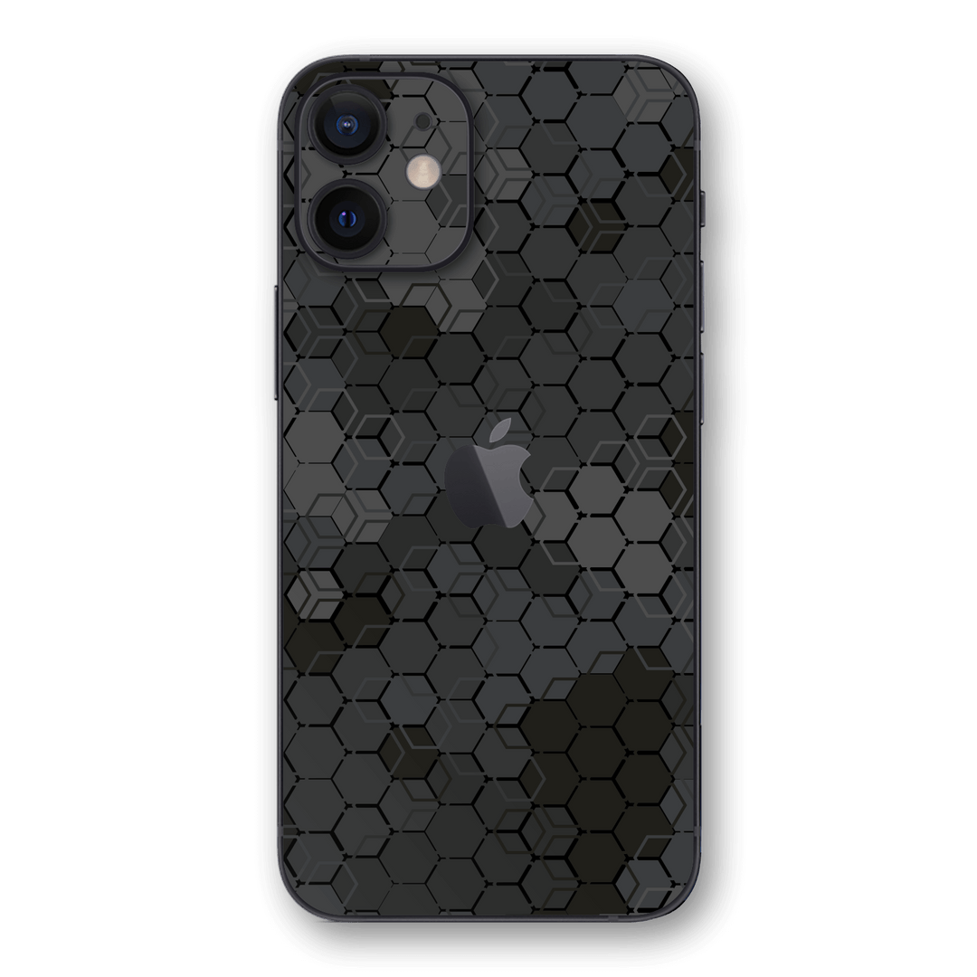 iPhone 12 SIGNATURE Abstract SLATE Hexagon Skin - Premium Protective Skin Wrap Sticker Decal Cover by QSKINZ | qskinnz.com