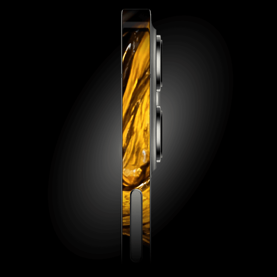 iPhone 14 Pro MAX SIGNATURE Visions of Gold Skin - Premium Protective Skin Wrap Sticker Decal Cover by QSKINZ | qskinnz.com