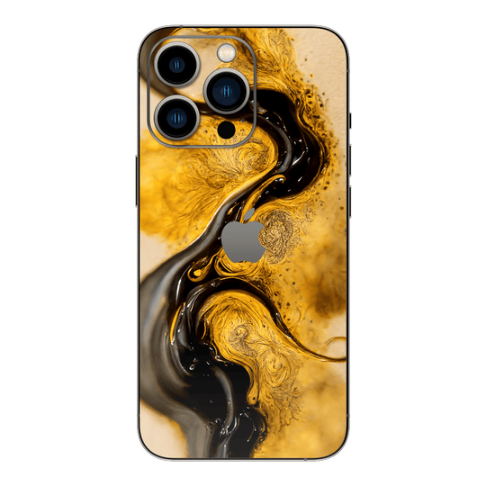 iPhone 14 Pro MAX SIGNATURE Visions of Gold Skin - Premium Protective Skin Wrap Sticker Decal Cover by QSKINZ | qskinnz.com