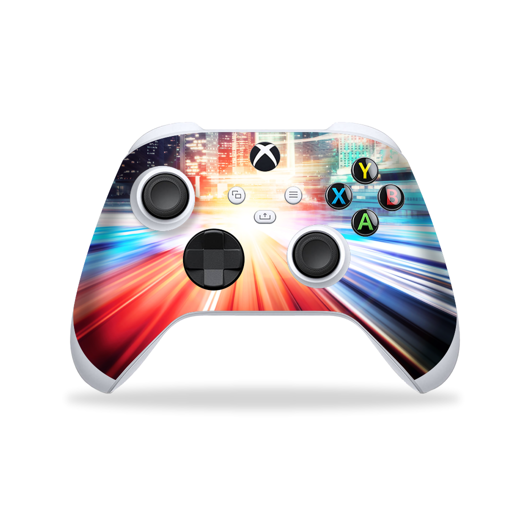 XBOX Series X CONTROLLER Skin - Print Printed Custom Signature TIME TRAVEL Skin, Wrap, Decal, Protector, Cover by EasySkinz | EasySkinz.com