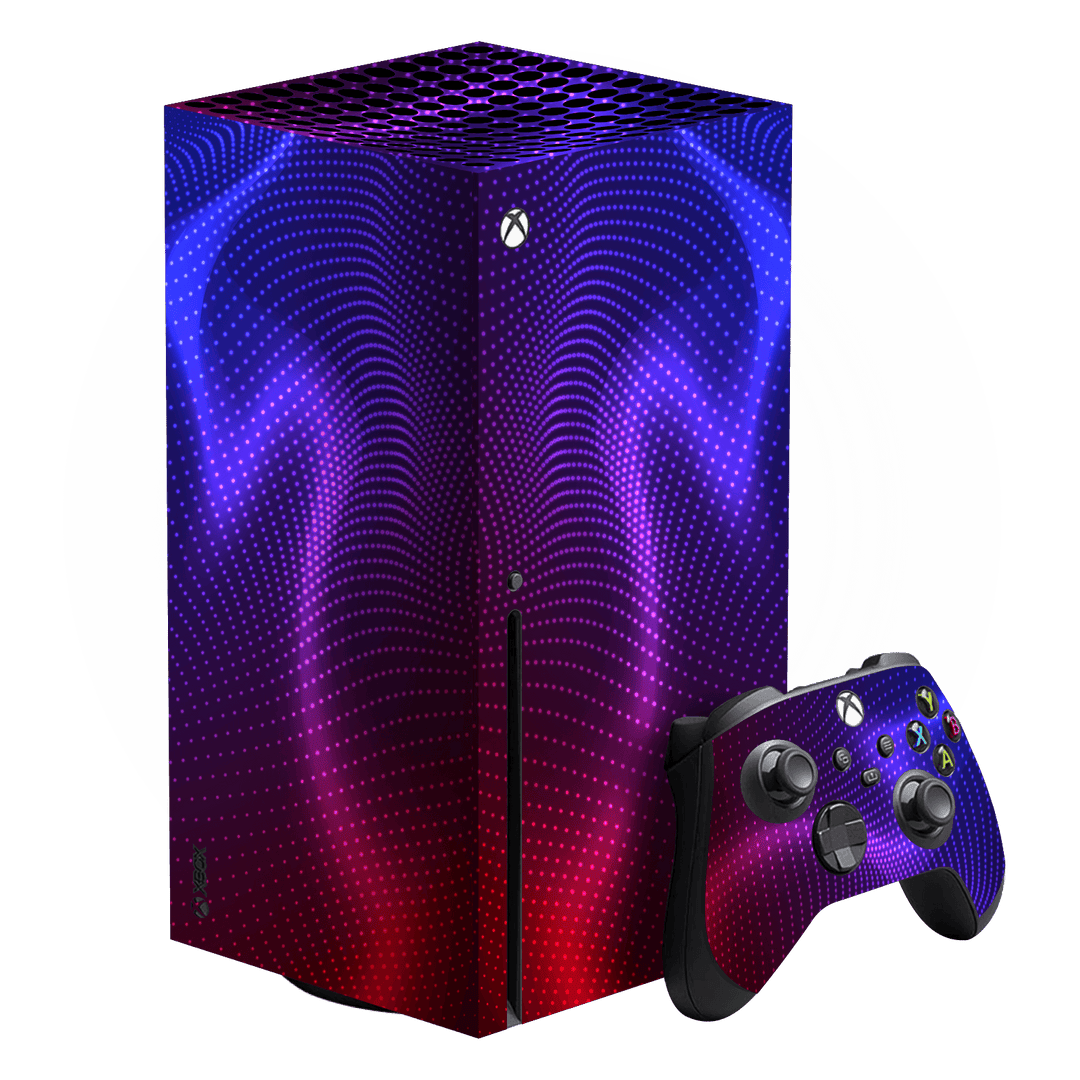 XBOX Series X SIGNATURE DISCO Lights Skin, Wrap, Decal, Protector, Cover by EasySkinz | EasySkinz.com