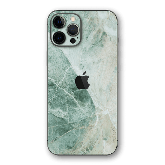 iPhone 12 Pro MAX SIGNATURE Pistachio-Green Marble Skin - Premium Protective Skin Wrap Sticker Decal Cover by QSKINZ | qskinnz.com