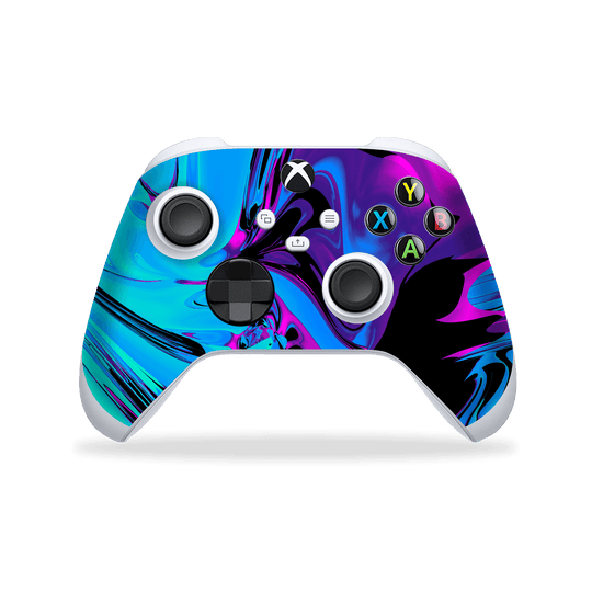 XBOX Series X CONTROLLER - Print Printed Custom Signature Rainy Night in Bangkok Skin Wrap Sticker Decal Cover Protector by EasySkinz | EasySkinz.com