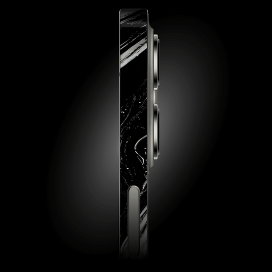 iPhone 14 PRO SIGNATURE Marble Bianco e Nero Skin - Premium Protective Skin Wrap Sticker Decal Cover by QSKINZ | qskinnz.com