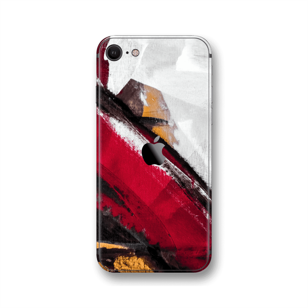 iPhone SE (2020) Print Printed Custom SIGNATURE BORDO Canvas Painting Skin Wrap Sticker Decal Cover Protector by EasySkinz