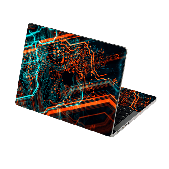 MacBook PRO 16" (2021/2023) Print Printed Custom Signature Neon PCB Board Skin Wrap Sticker Decal Cover Protector by EasySkinz | EasySkinz.com