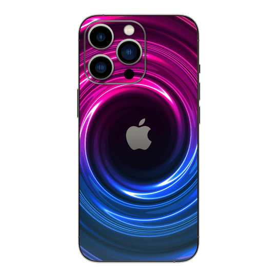 iPhone 14 PRO SIGNATURE Neon Light Spinning Skin - Premium Protective Skin Wrap Sticker Decal Cover by QSKINZ | qskinnz.com