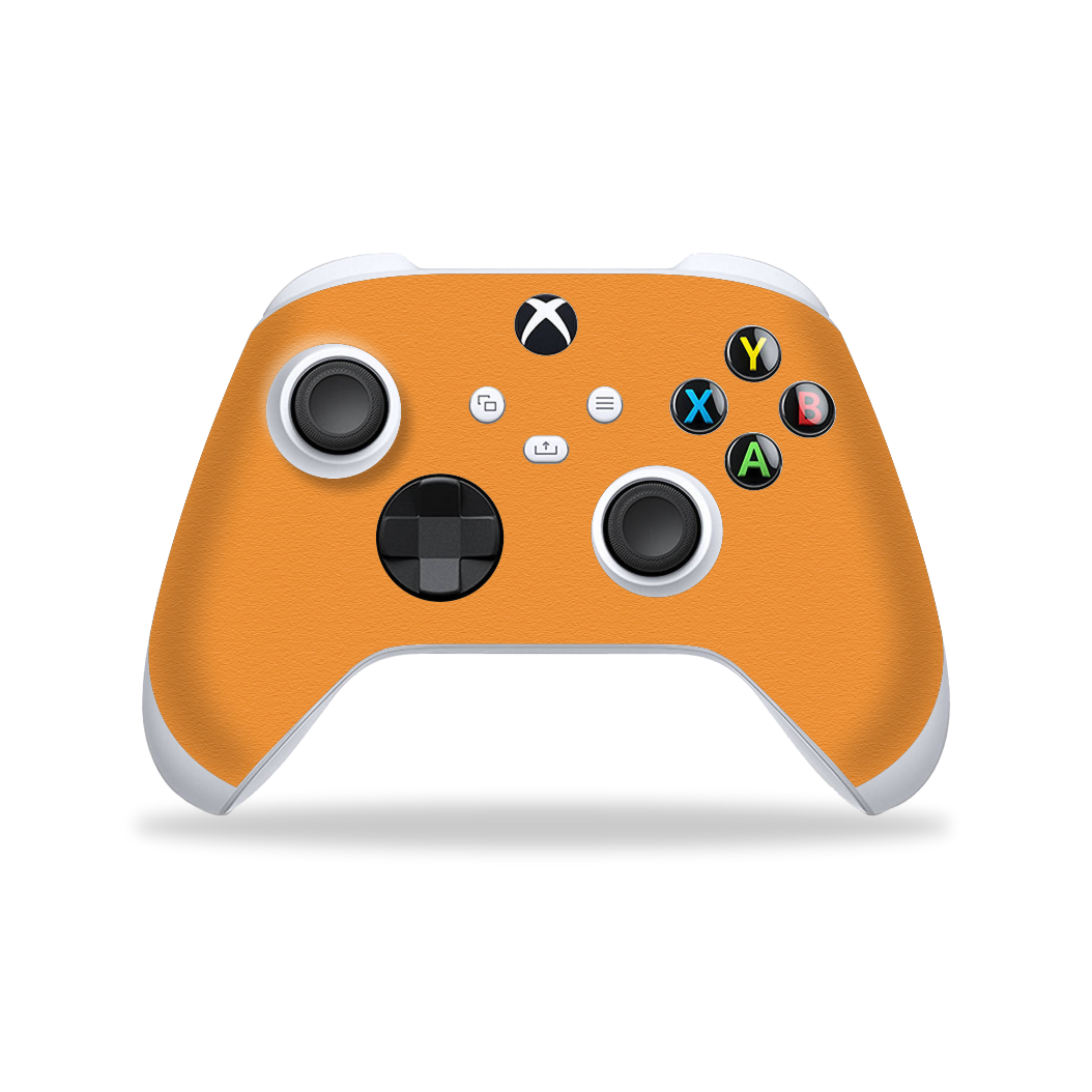 XBOX Series S CONTROLLER Skin - Luxuria Sunrise Orange 3D Textured Skin Wrap Decal Cover Protector by EasySkinz | EasySkinz.com