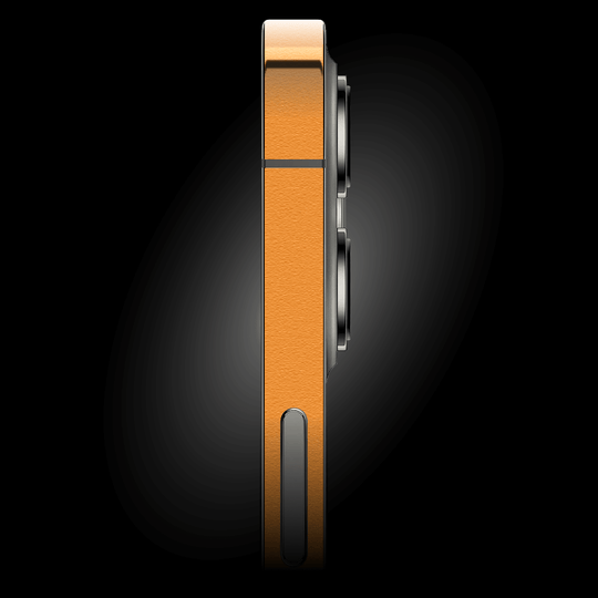 iPhone 12 LUXURIA Sunrise Orange Matt Textured Skin - Premium Protective Skin Wrap Sticker Decal Cover by QSKINZ | qskinnz.com