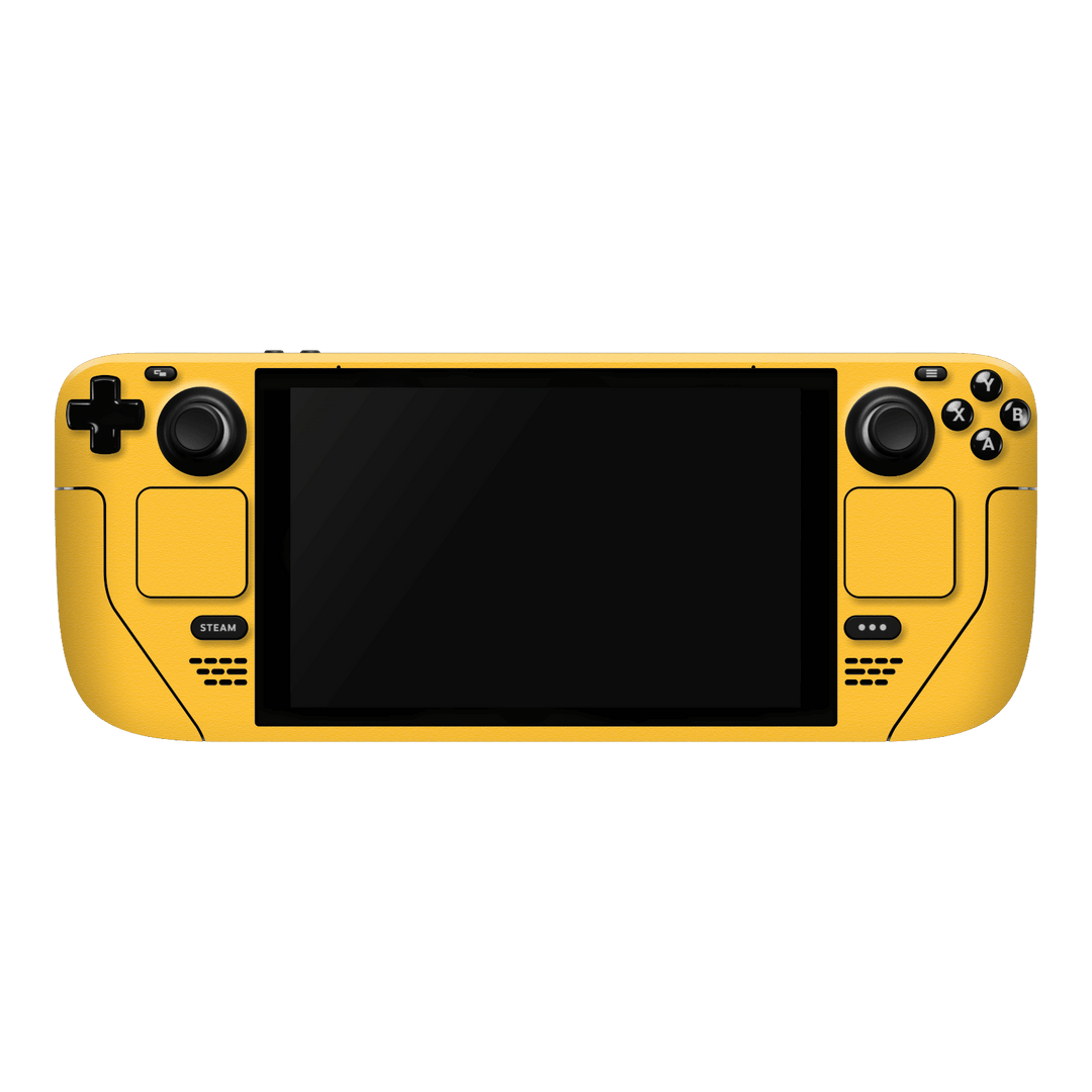 Steam Deck Luxuria Tuscany Yellow 3D Textured Skin Wrap Decal Cover Protector by EasySkinz | EasySkinz.com