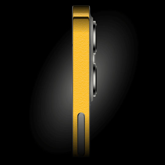 iPhone 14 Pro MAX LUXURIA Tuscany Yellow Textured Skin - Premium Protective Skin Wrap Sticker Decal Cover by QSKINZ | qskinnz.com