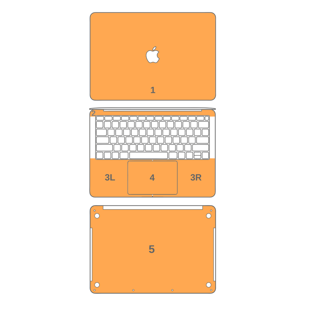 MacBook Pro 13" (2020/2022) SIGNATURE AGATE GEODE Naia Skin