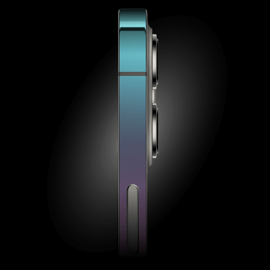 iPhone 13 PRO CHAMELEON TURQUOISE LAVENDER Matt Metallic Skin - Premium Protective Skin Wrap Sticker Decal Cover by QSKINZ | qskinnz.com